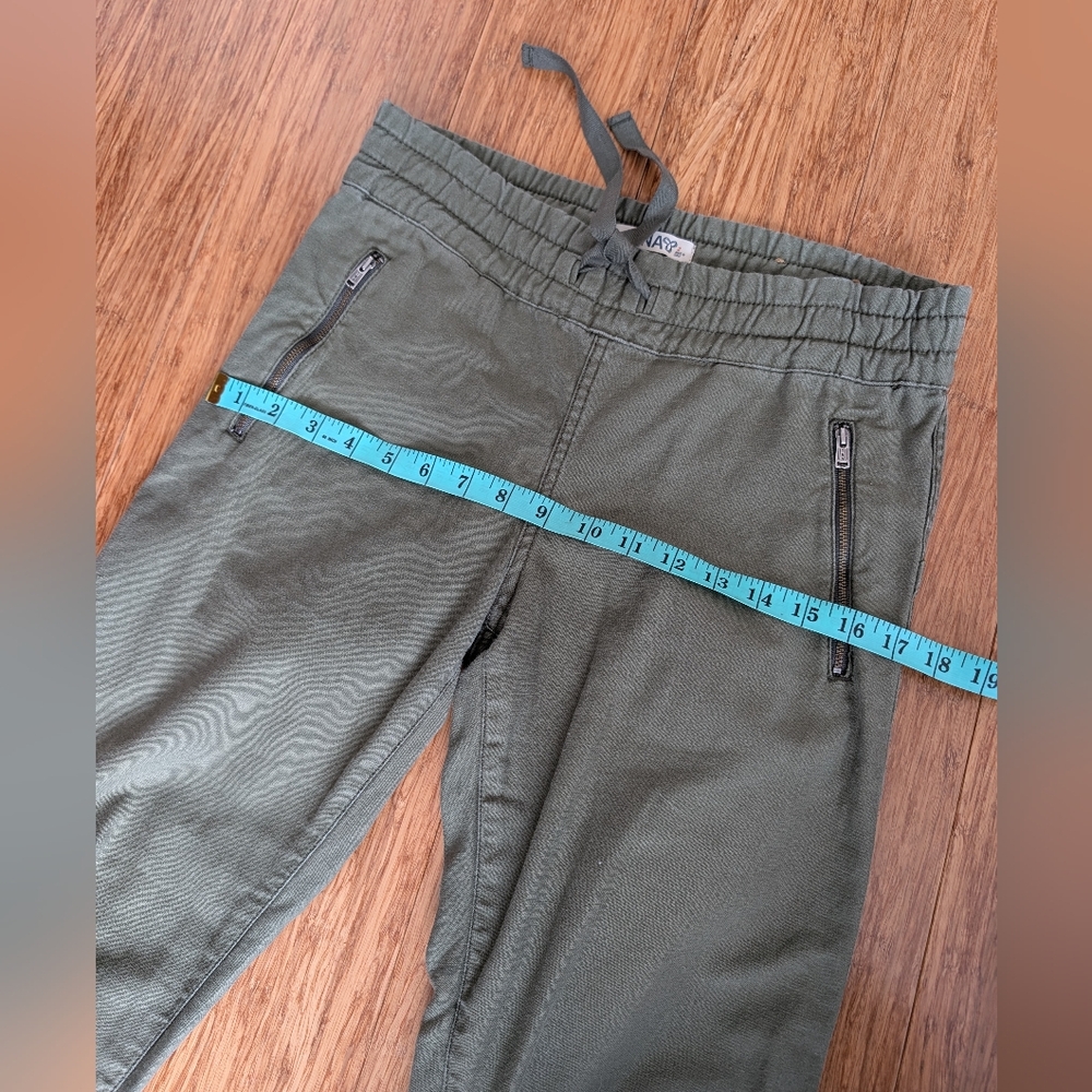 Aritzia TNA Green Cargo Joggers 100% Cotton Sz 2 - Picture 4 of 9